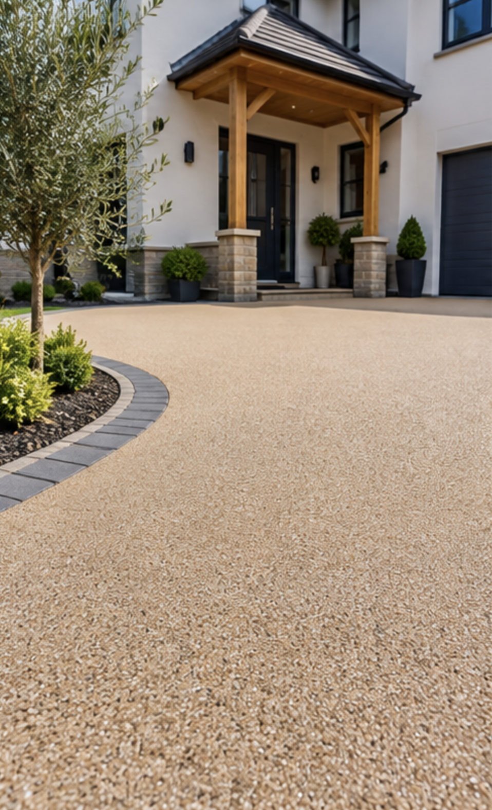 Resin driveway