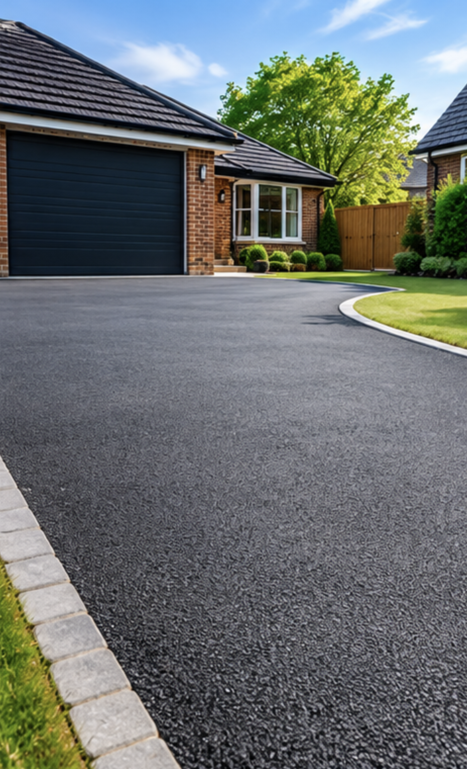 Tarmac driveway